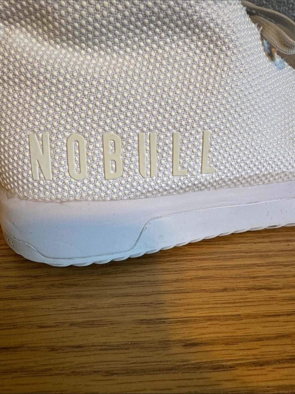 Women’s NOBULL workout shoes in size Women’s 9 (men’s 7.5) pure white. - Picture 5 of 10
